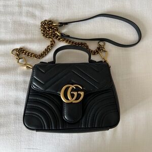 GG MARMONT MINI TOP HANDLE BAG REPLICA